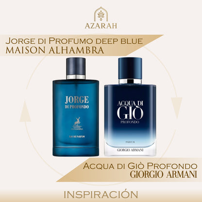 JORGE DI PROFUMO DEEP BLUE 100 ML